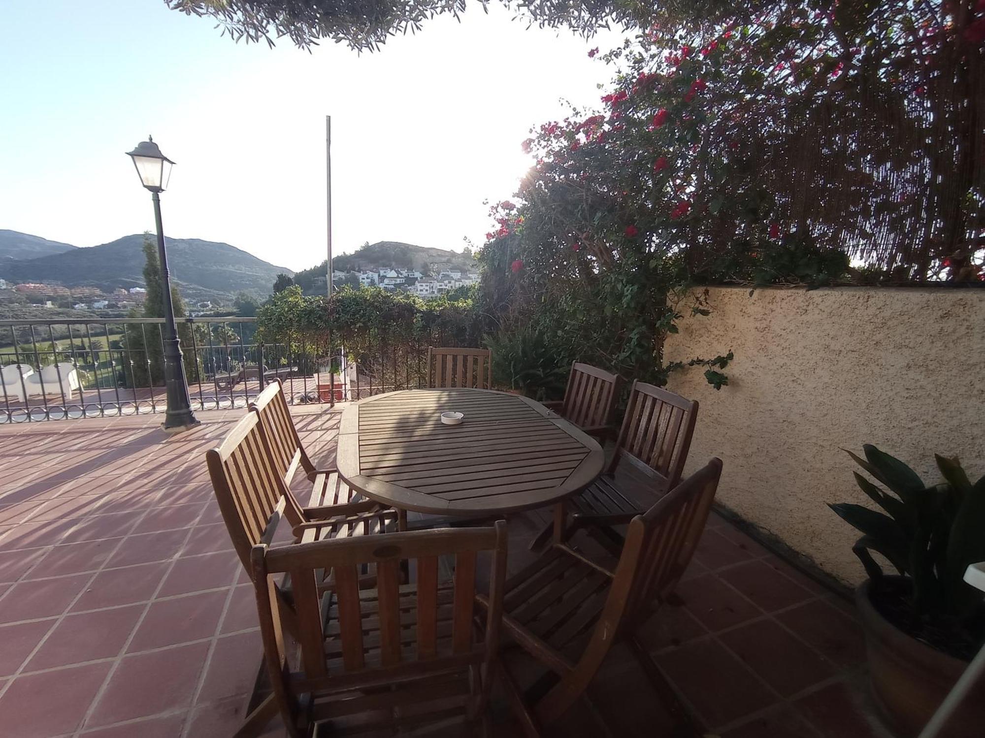 Apartamento en Villa con Piscina Málaga Esterno foto