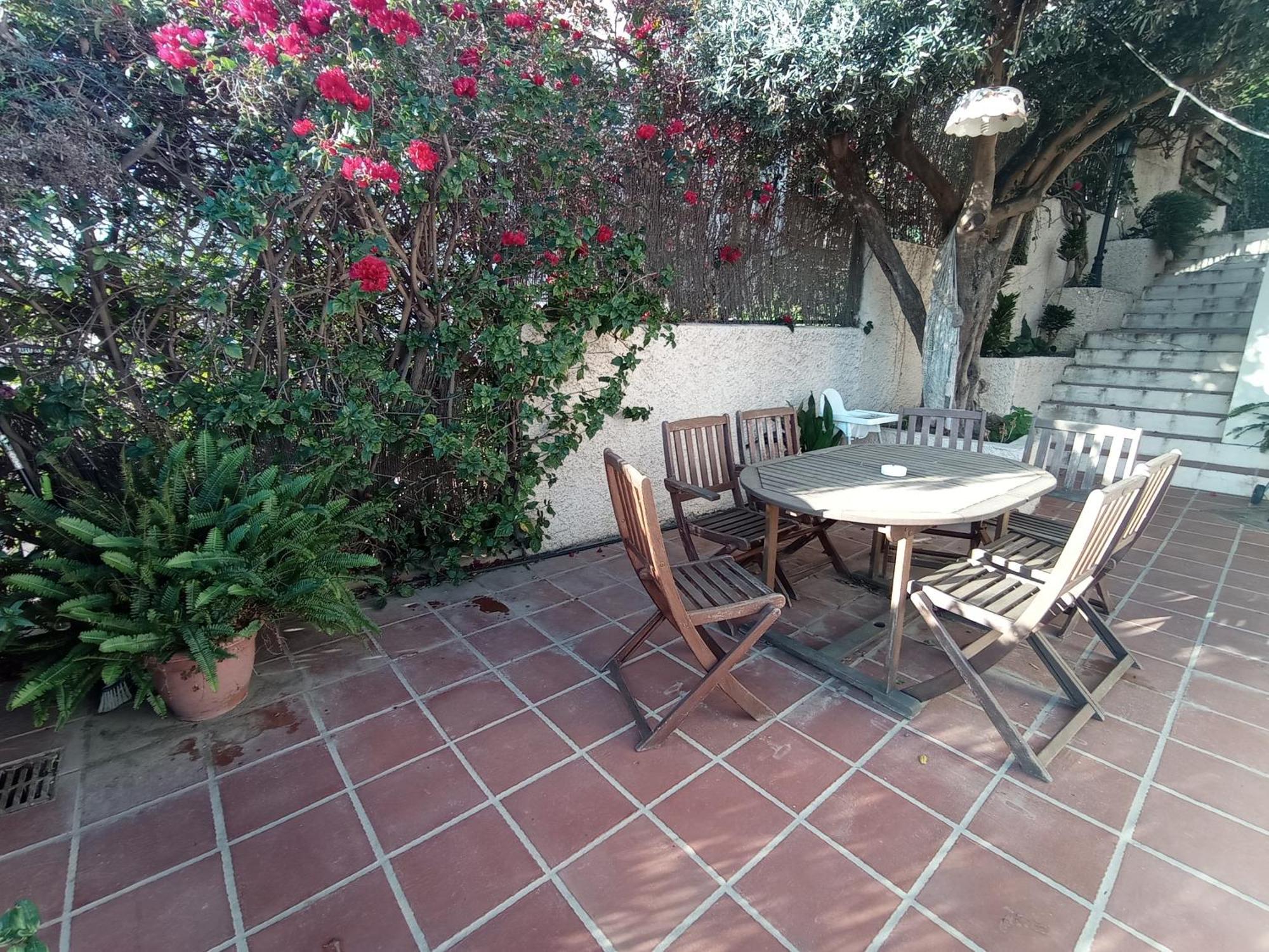 Apartamento en Villa con Piscina Málaga Esterno foto