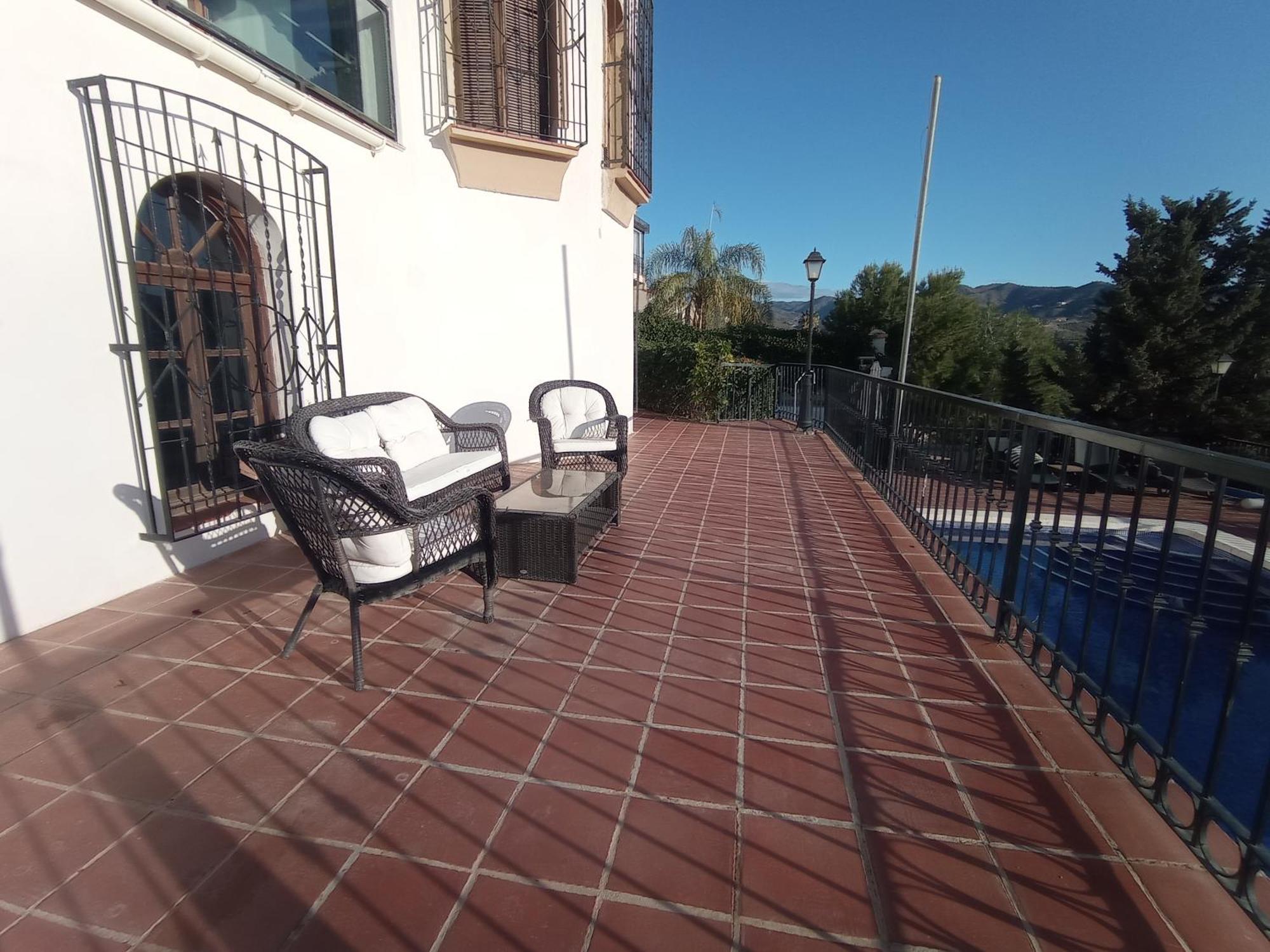 Apartamento en Villa con Piscina Málaga Esterno foto