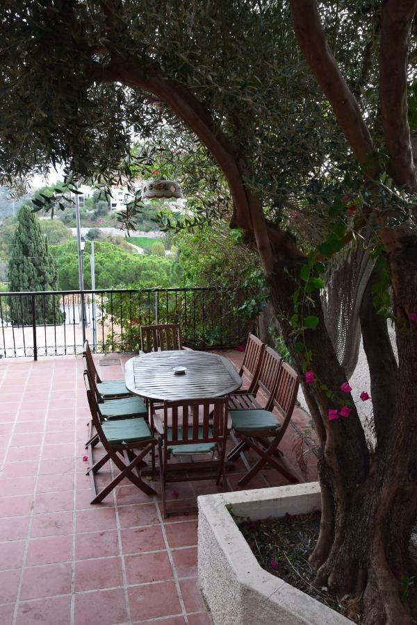 Apartamento en Villa con Piscina Málaga Esterno foto
