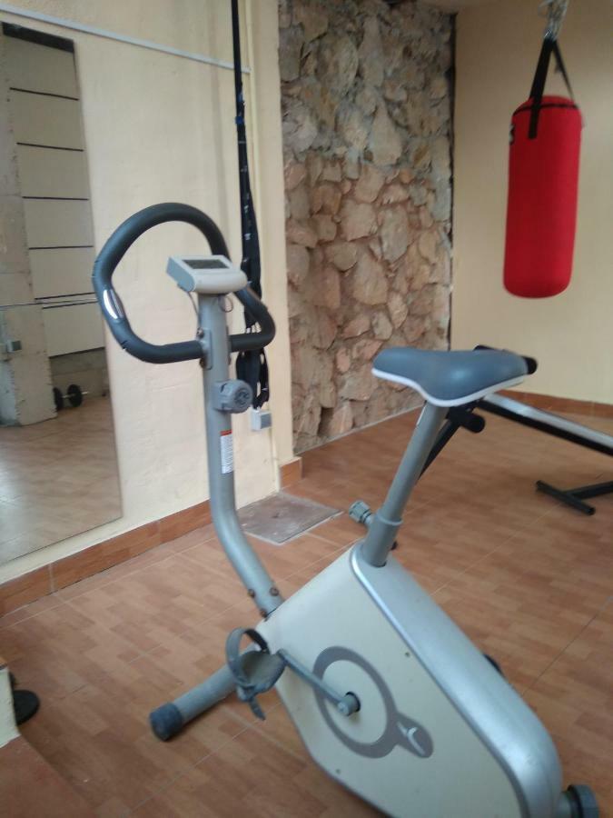 Apartamento en Villa con Piscina Málaga Esterno foto